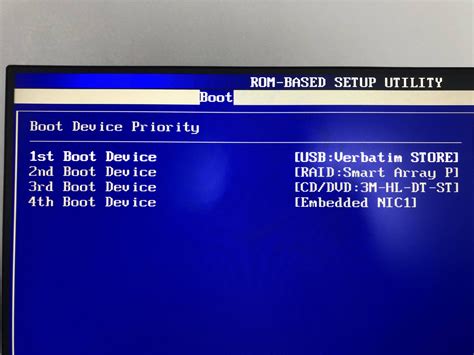 unable to boot into bios